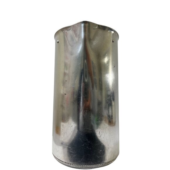 Vintage Silver-Plated Pitcher With Twisted Handle & Pour Spout - Picture 2 of 7